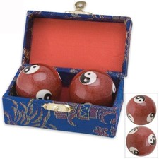 Red Chinese Baoding Balls Hand