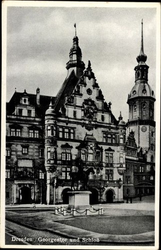 Postcard dresden various - 10,
