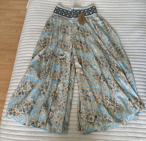 Wide palazzo indian silk mix - indian,