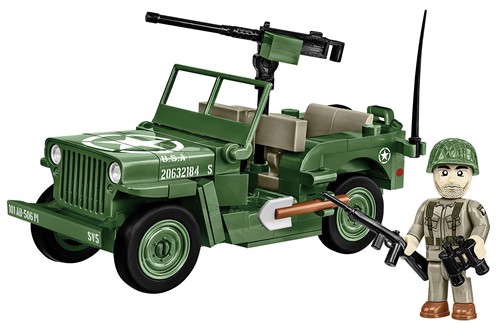Cobi jeep willys 132pcs - cobi, mb