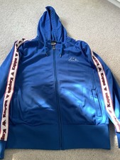 Mens Kappa Full Zip Track Top  Hoodie