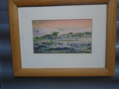 Original coastal seascape - original,