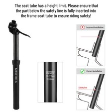 125mm+30.4mm Hydraulic Dropper