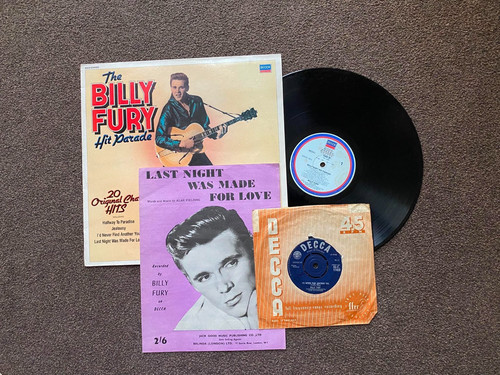 Billy fury one vinyl lp - fury,