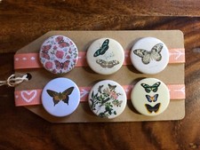 Vintage Butterfly - Button Pin