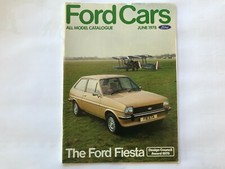 Original Ford Sales Brochure
