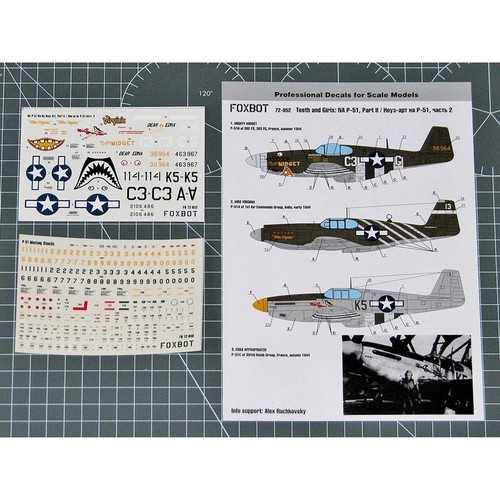 Decals north american - decals, u.s.a.f.