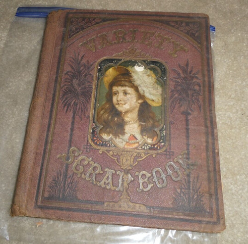 Antique victorian scrapbook - victorian,