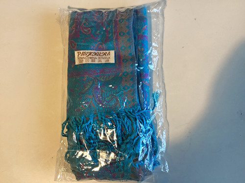 Pashmina blue purple - blue,