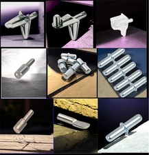 3MM TINY HOLE SIZE SHELF​ HOLDER SUPPORTS PINS PEGS CABINET CUPBOARD BOOKCASE