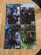SPIKE THE DEVIL YOU KNOW COMIC BOOKS ISSUES 1-4 IDW PUBLISHING 2010 VAMPIRE
