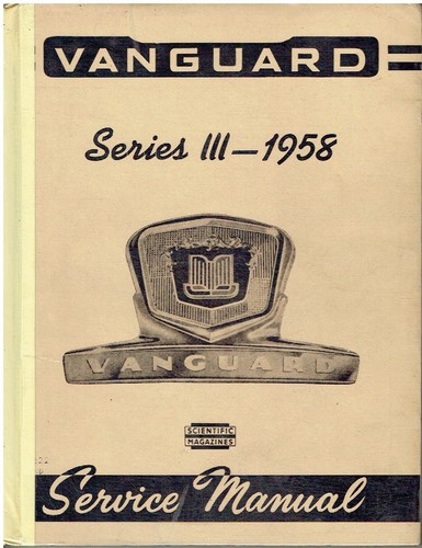 Standard vanguard series iii - vanguard,