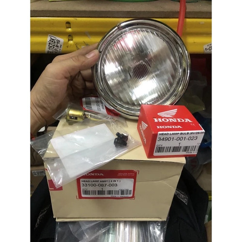 New glass head - new,