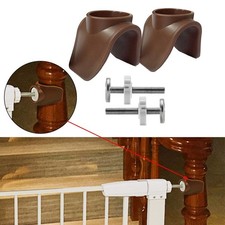 2PCS Wall Mounted Stair Gate