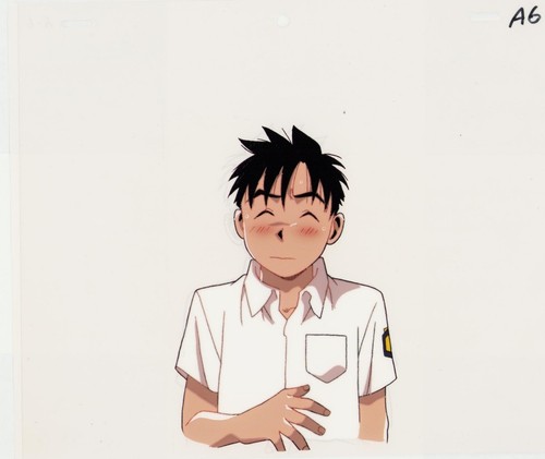 Anime cel ganbarist - cel, shun