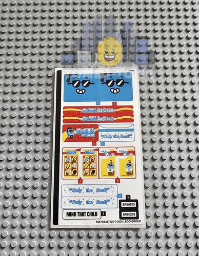 Lego city sticker sheet only - lego,