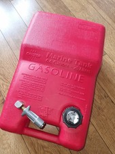 Outboard Fuel Tank/Can & Gauge - 25 ltr Boat Fuel Tank  (no fuel line) 