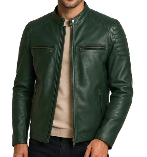 Men green genuine - green,