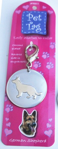German shepherd tag - german, key