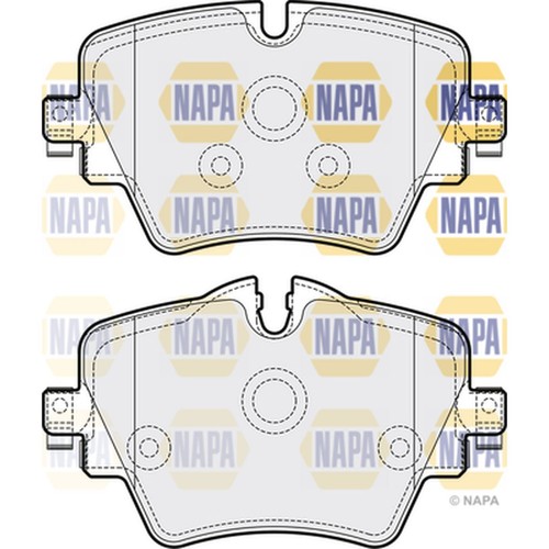 Brake pads set for - brake, 2