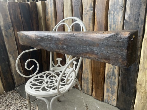 Reclaimed solid wood fireplace - reclaimed,