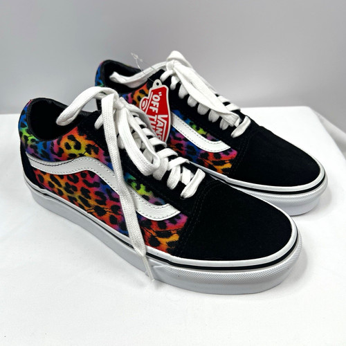 Vans old skool rainbow leopard - vans,