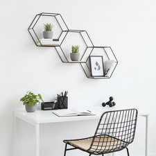 Round/Hexagon Wall Rack