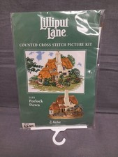 Lilliput Lane Counted Cross