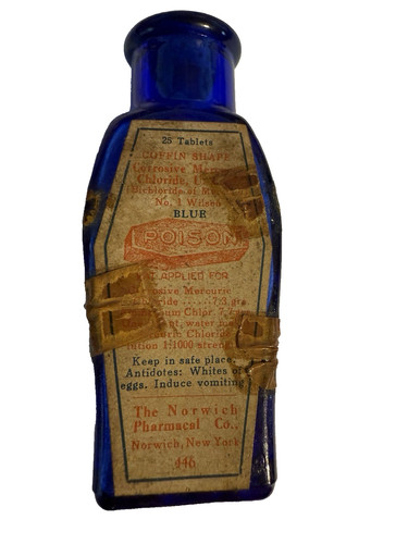 Rare vintage poison - rare, cobalt