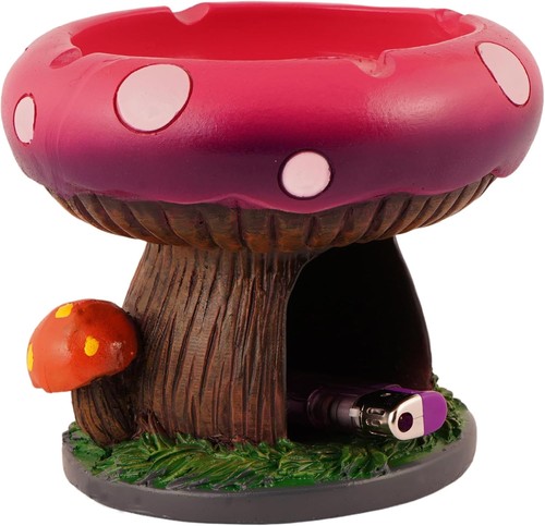 Psychedelic mushroom ashtray - mushroom,