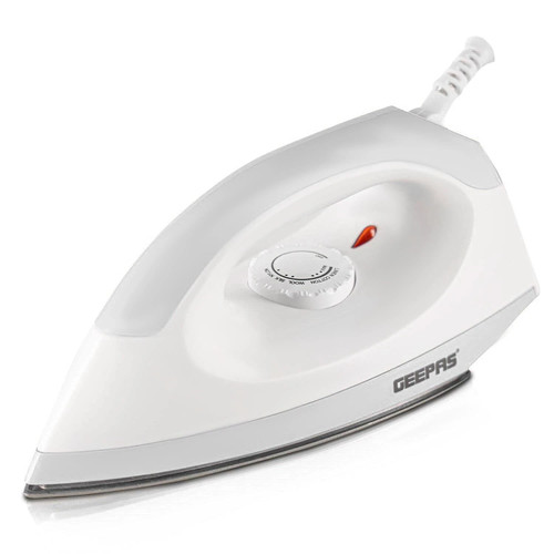 Geepas 1200w dry iron nonstick - 1200w,