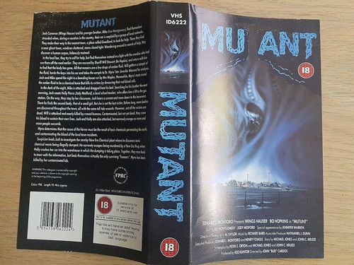 Mutant vhs rental big - , box