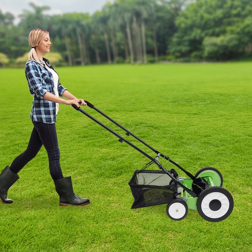 Manual grass cutter hand push - cutter,