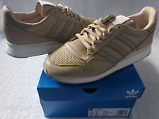 Adidas Originals ZX 500 Leather Beige Tone / Off White UK 10 US 10.5 NEW GX1603