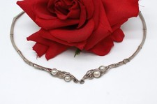 Sterling Silver Hagit Gorali  Pearl Israel 34.44g 18.5" Necklace  CAT RESCUE