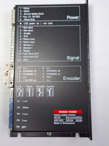 Maxon motor servo - motor, 4q-dc
