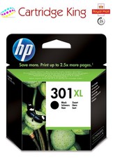 Genuine HP 301XL black ink