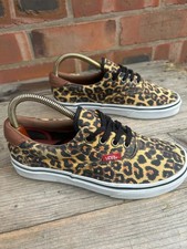womens leopard print VANS -