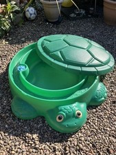 Little Tikes Turtle Sandbox Sandpit Games Safe & Garden Toy for Kids Age 12month