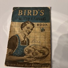 Vintage Birds Pastry And Sweets Recipe Book 1950s Or 1960s