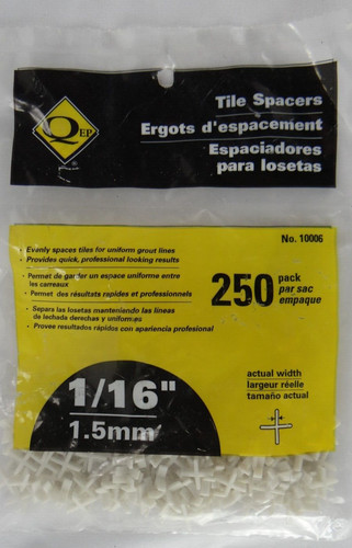 Qep tile spacers - tile, no.