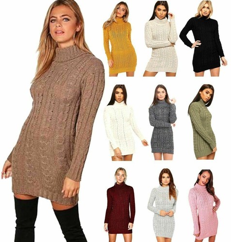 Women ladies polo neck - polo, cable