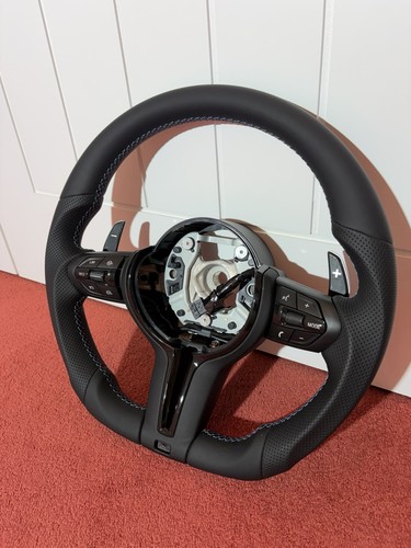 Bmw leather steering wheel - leather, /