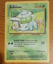 Pokemon Base Set Bulbasaur