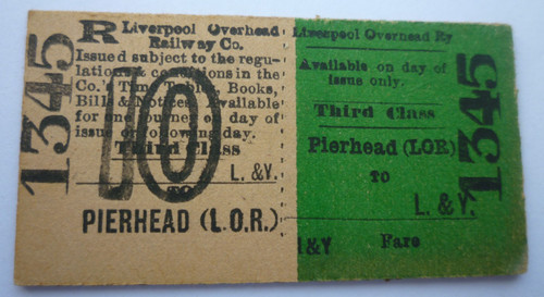 Liverpool overhead railway - overhead,