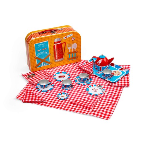 Bigjigs toys london - tin, tea