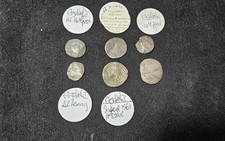 GB, ELIZABETH 1st, SILVER HAMMERED COINS, 6d , PENNY, HALF GROAT ETC 