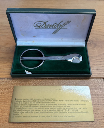 Vintage davidoff steel cigar - steel,