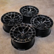 Mitsubishi L200 4x4 18'' inch  Alloy Wheels New Black CNC X4 *Flow Forged* (A28)