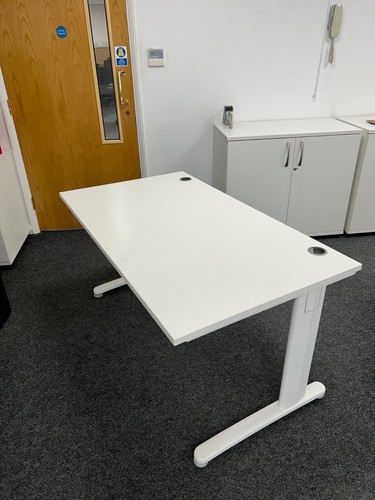 Office desk white - office,